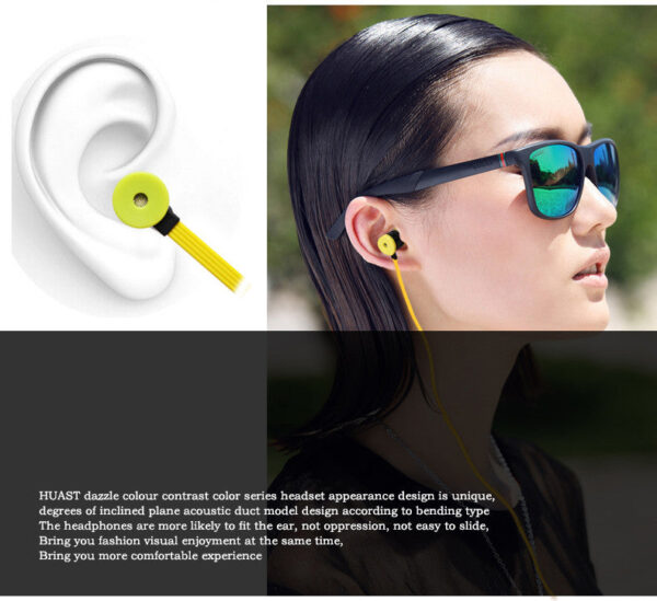I779 Huastay headphones with wire-based universal earphones