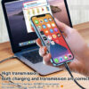 WDC-164i 6A 8 Pin Smart Power Off Charging Data Cable