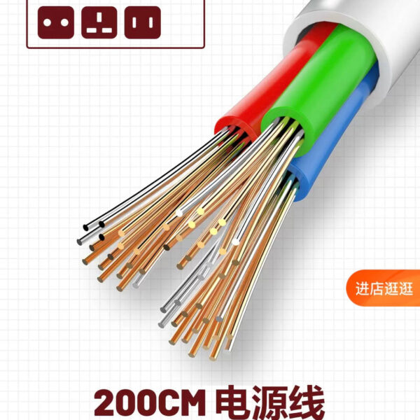 image_2d081c1e-fd45-40cb-916f-6770634f3ec7.jpg i1189 Smart WiFi Power Strip PD+QC 3.0