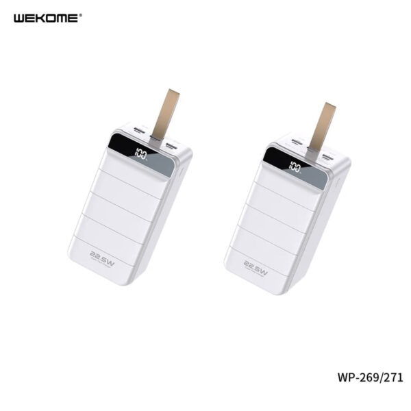 image_5affd165-0e0e-4688-8a41-d0fe4385ff30.jpg WP-271 POWERBANK 80000MAH MINRE SERIES 22.5W SUPER CHARGING