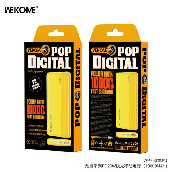 image_6dcdd1a5-facb-4f4e-a6e5-72c667a277a0.jpg WP-01 POP DIGITAL Fast charge Powerbank