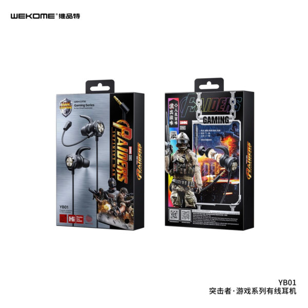 YB01 Gaming Series IN-EAR Wired Earphones