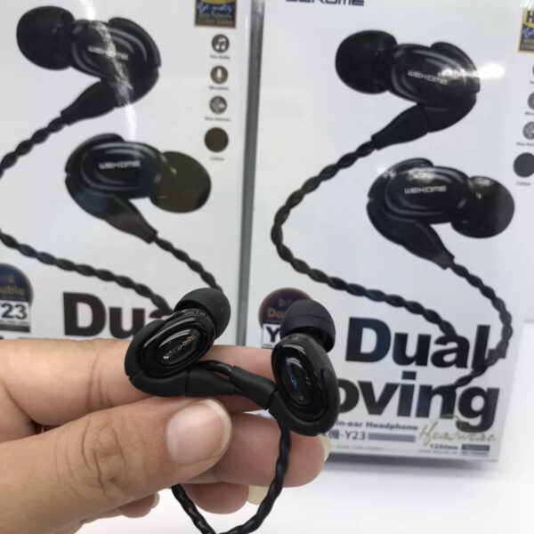 Y23 Dual moving coil in ear Earphone