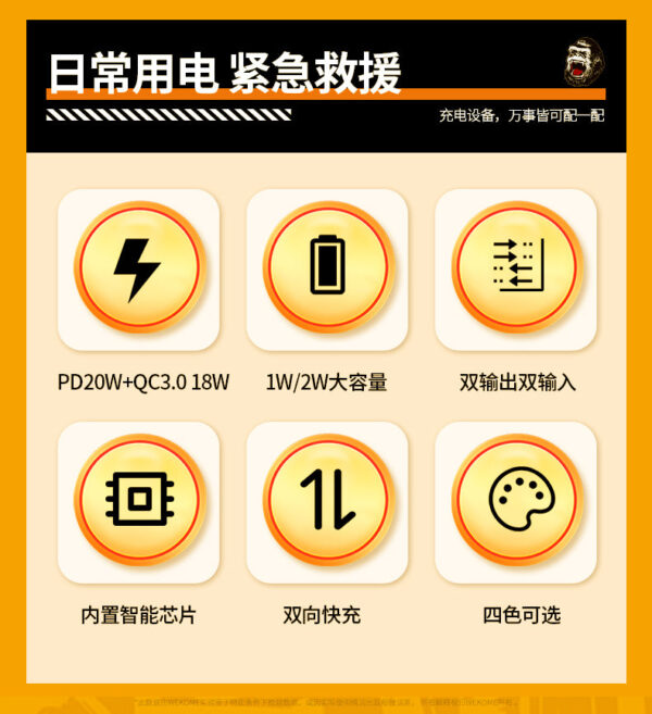 image_d78a9f00-1613-4c90-9c3b-a9d90ad56307.jpg WP-01 POP DIGITAL Fast charge Powerbank