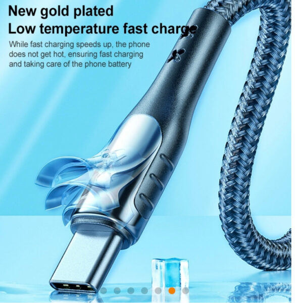 WDC-164i 6A 8 Pin Smart Power Off Charging Data Cable