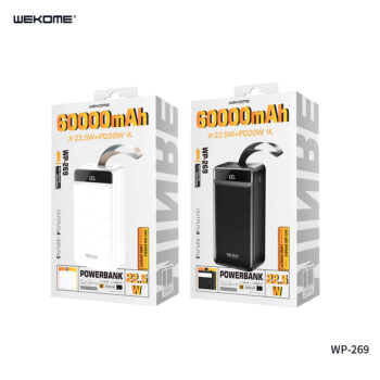 image_eac05603-dfc4-42ac-891b-0aa4f590ed6e.jpg WP-269 POWERBANK 60000MAH MINRE SERIES 22.5W SUPER CHARGING