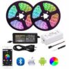 images_56e41350-8c1b-42a8-9f47-aac282052923.jpg Smart Wifi Multi Color Smart LED Strip with controller and power adapter, 5M set
