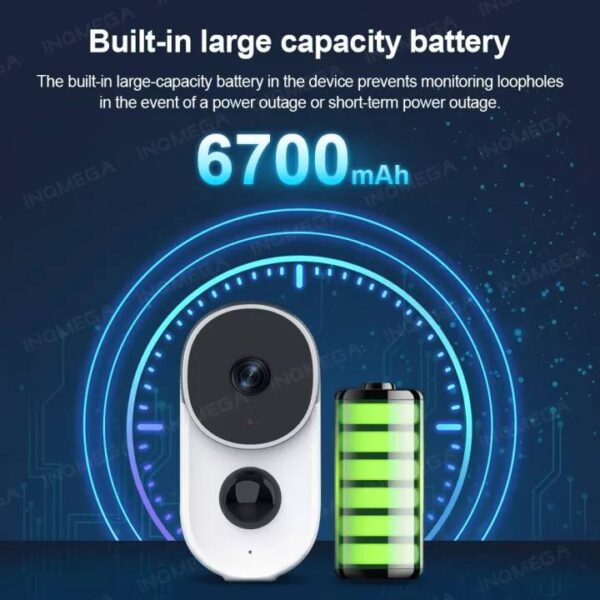 IP WIFI Camera Battery built-in