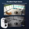 IP WIFI Camera Battery built-in