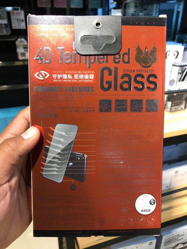 pic2.jpg WTP-012 Kingkong 4D tempered glass full Screen Protector For iPhone (Privacy)